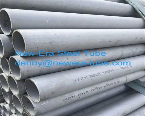 ASTM A312 / A213M TP304 Ống thép không gỉ đánh bóng